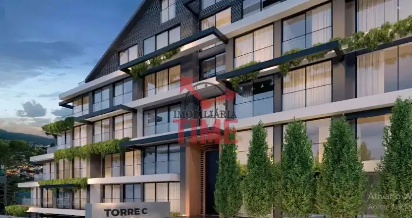 Apartamento com 1 suíte à venda no riserva lago negro no bairro planalto