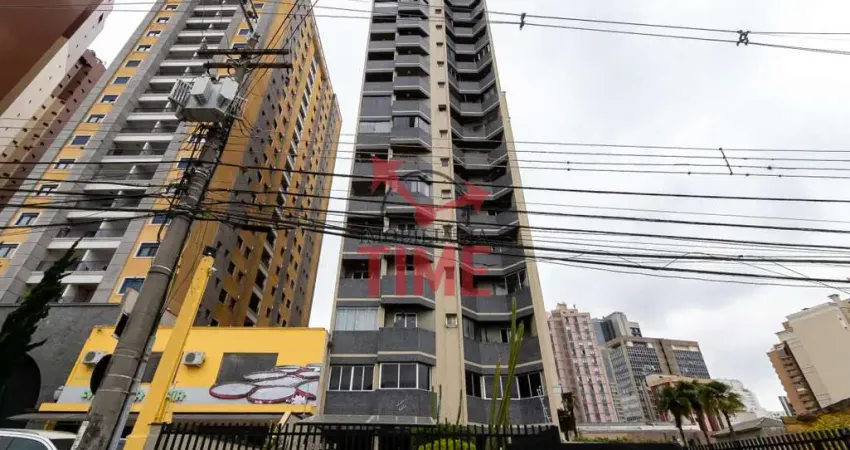 Apartamento 1 quarto com sacada e lazer completo no centro - curitiba