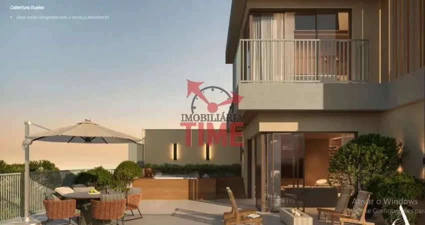 Cobertura duplex com 3 suítes à venda no condomínio alta no bairro mercês