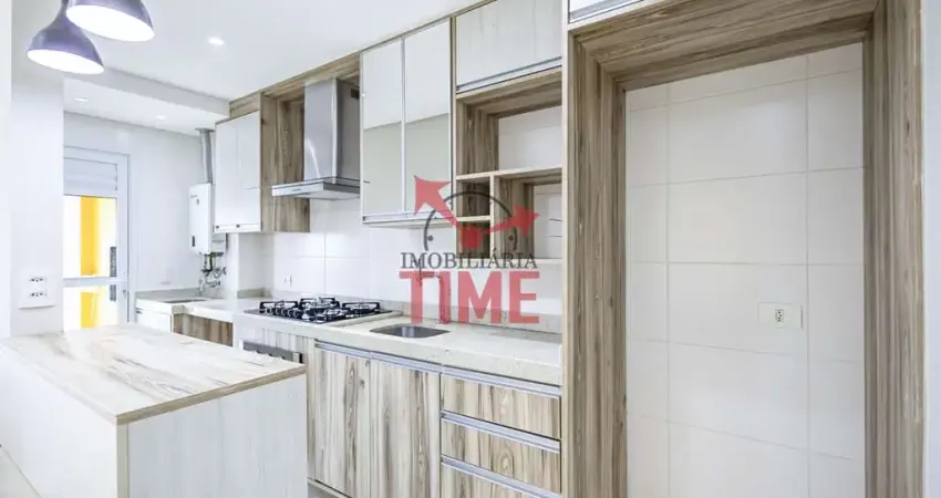 Capão raso - apartamento 67,00m² - 2 dormitórios - churrasqueira - vaga coberta - curitiba