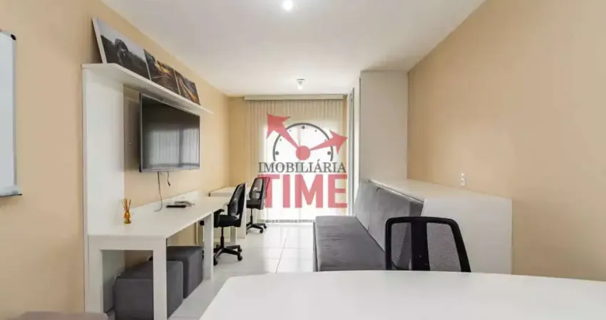 Apartamento mobiliado  1 quarto andar alto e vista livre à venda cristo rei - curitiba