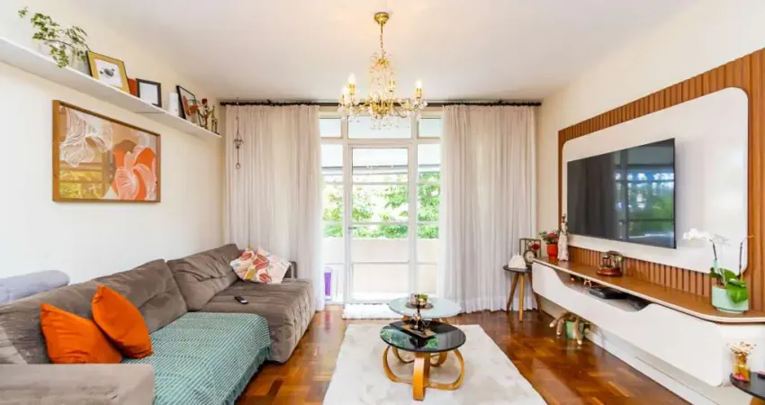 Apartamento 3 quartos 1  vaga  semi mobiliado com sacada à venda no bacacheri – curitiba