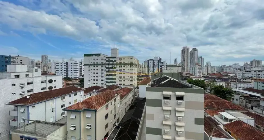 Apartamento Frente com 3 Dormitórios sendo 1 Suíte, 2 Sacadas -  à venda - Campo Grande - Santos/SP