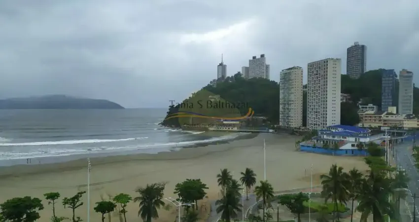 Apartamento com Vista Mara - Praia do Itararé, em São Vicente.