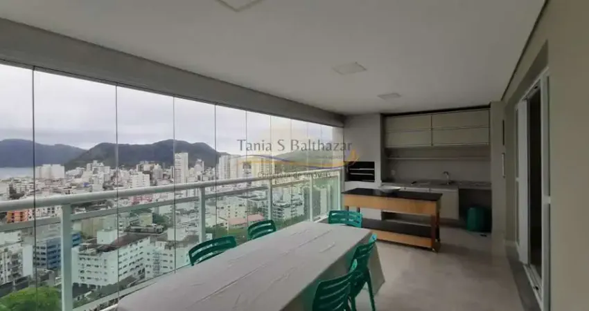 Apartamento Alto Padrão com 3 Dormitórios sendo 1 Suíte - à Venda - Vila Luis Antônio - Guarujá/SP