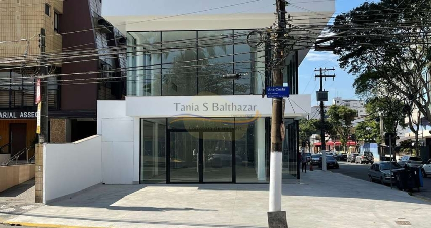 Casa comercial para alugar na Avenida Ana Costa, Vila Mathias, Santos