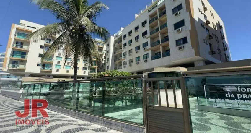 Apartamento com 2 dormitórios à venda, 66 m² por r$ 950.000 - praia do forte - cabo frio/rj