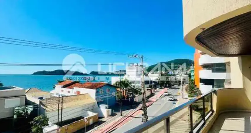 Apartamento com 03 dormitórios, garagem coberta, wi-fi e vista para o mar