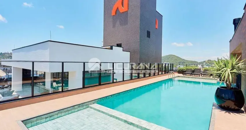 Apartamento Stúdio, com 1 dormitório, vaga de garagem e piscina