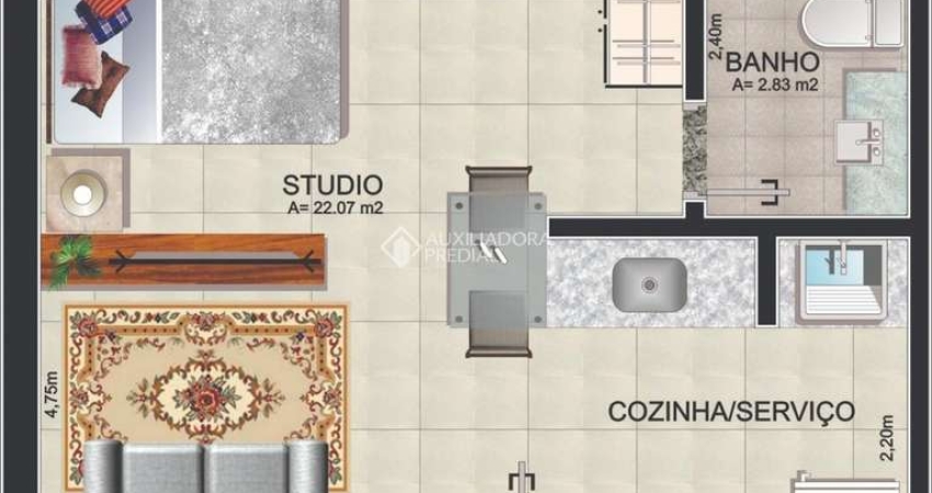Apartamento com 1 quarto à venda na Rua Fernando Cortez, 553, Cristo Redentor, Porto Alegre