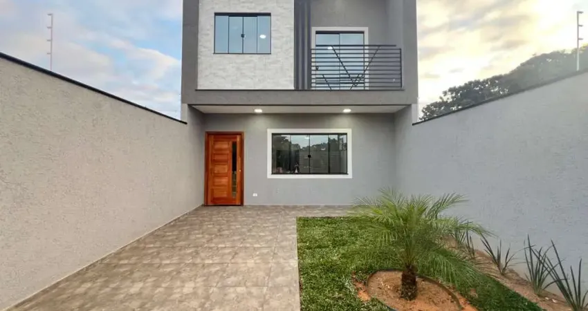 Casa com 4 quartos à venda na TRAVESSA CIDADE REAL, 50, Gralha Azul, Fazenda Rio Grande