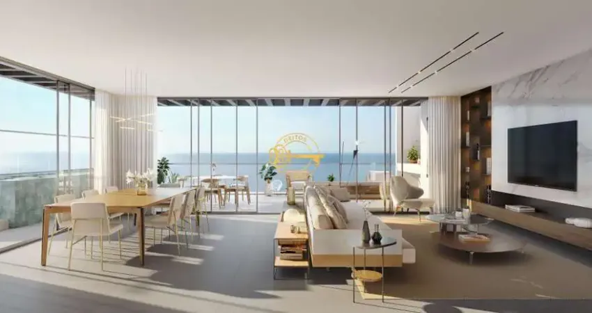 Apartamento com 03 suítes sendo 01 master à venda, 219,67 m² por r$ 9.460.881,27 - praia brava - itajaí/sc