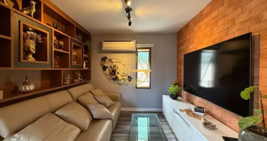 Apartamento mobiliado decorado e climatizado com 135 m² privativos 3 quartos sendo 2 suítes centro itajaí - sc