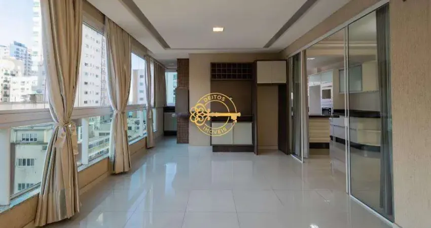 Viva com elegância em meia praia: 4 suítes e lazer premium a 300m do mar