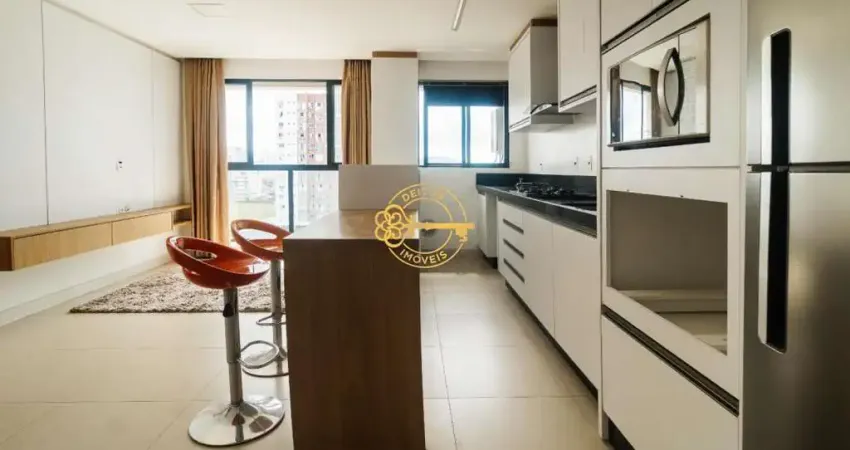 Imóvel mobiliado com vista para o mar em itajaí, são joão - 2 dormitórios, suíte, área gourmet