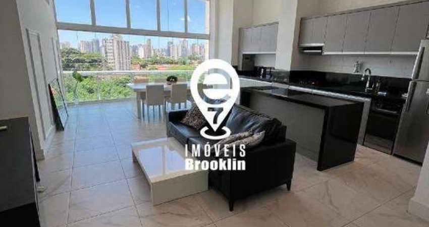 Apartamento com 1 quarto para alugar na Rua Kansas, Brooklin Paulista, São Paulo