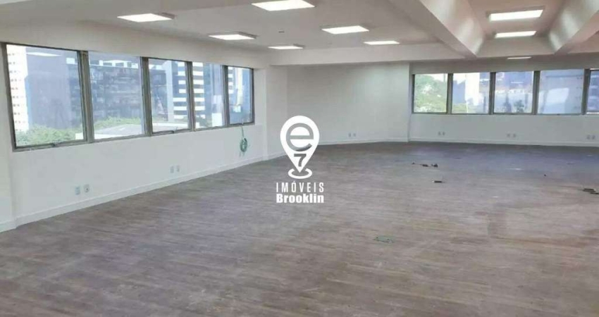 Conjunto Comercial de 204m 3 banheiros 4 vagas a 7min da estação Berrini