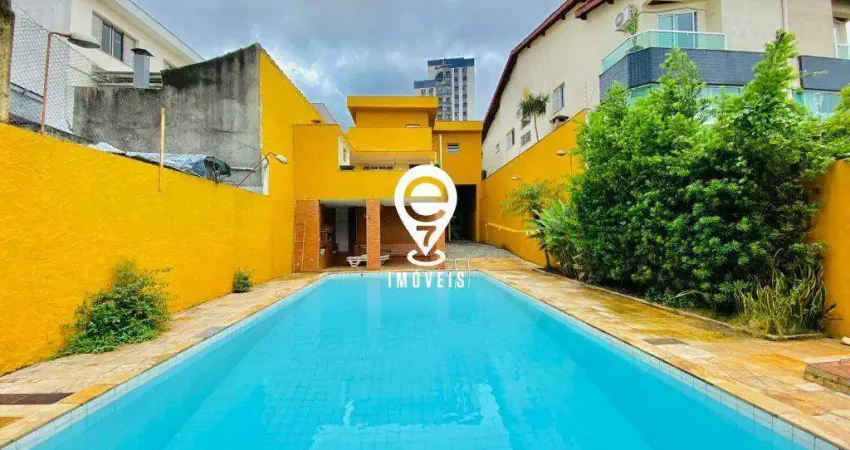 Sobrado à venda, 7 quartos, 6 vagas, Chácara Inglesa - São Paulo/SP
