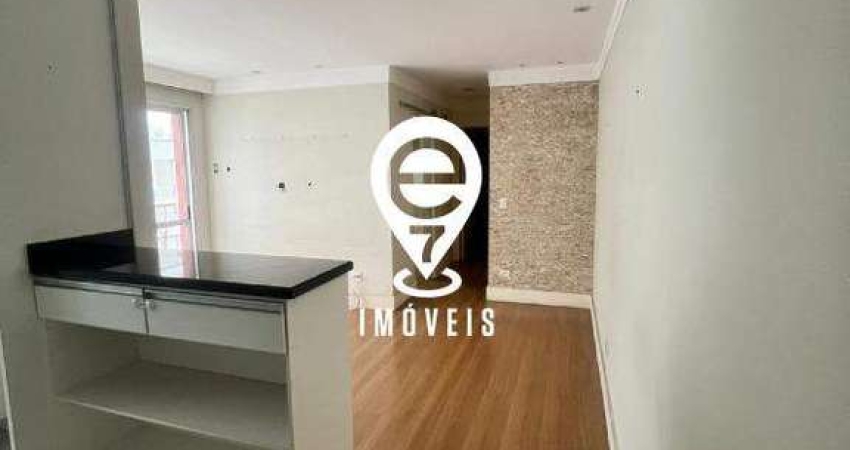 Apartamento para alugar de 50m², 2 Dormitórios, 1 vaga - Vila Monte Alegre / SP