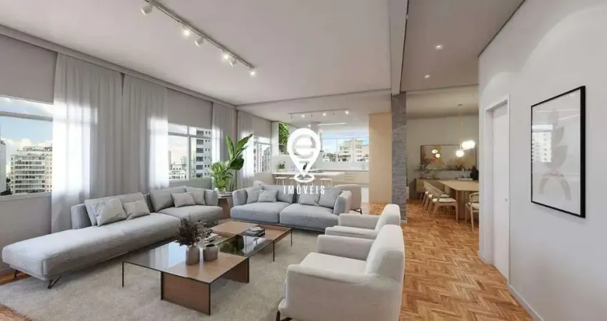 Apartamento à venda, 3 quartos, 1 suíte, 2 vagas, higienópolis - são paulo/sp