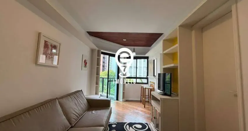 Apartamento duplex mobiliado para alugar, 1 quarto, 1 suíte, 1 vaga - itaim bibi / sp