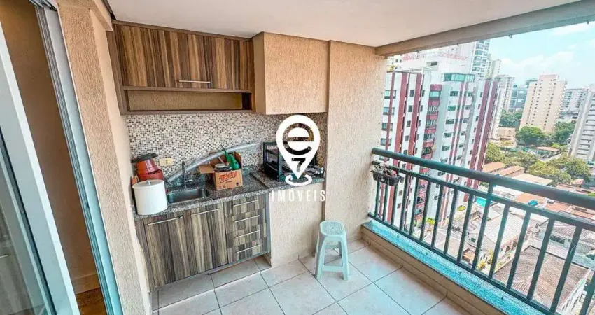 Apartamento com varanda gourmet para alugar com 2 quartos, 1 vaga na saude / sp