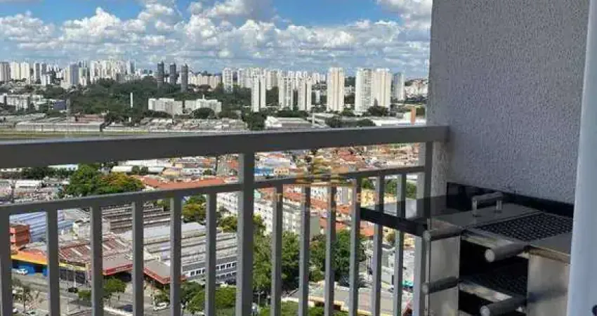 Apartamento de 2 dormitórios, com sacada, semi mobiliado - Socorro/Santo Amaro