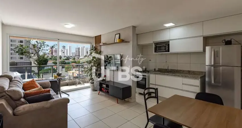 Apartamento à venda – k apartments – setor oeste – 1 suíte, 1 vaga, nascente