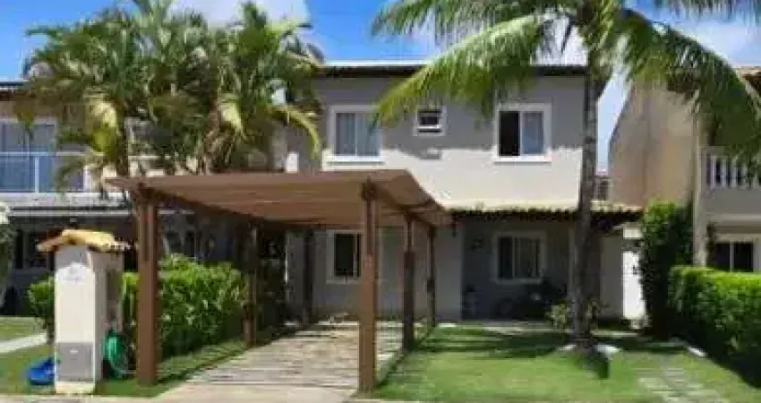 Casa com 4/4 sendo 3 suítes à venda no condominio atlantic ville buraquinho - lauro de freitas - ba