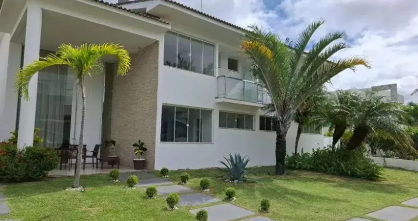 Casa com 3 suítes para locação no condominio busca vida em busca vida (abrantes) - camaçari - ba