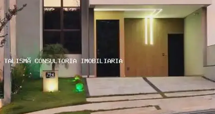 Casa para Venda em Indaiatuba, Loteamento Park Gran Reserve, 3 dormitórios, 1 suíte, 2 banheiros, 3 vagas