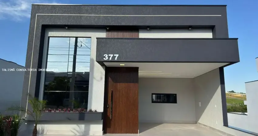 Casa com 3 quartos à venda no Loteamento Park Gran Reserve, Indaiatuba