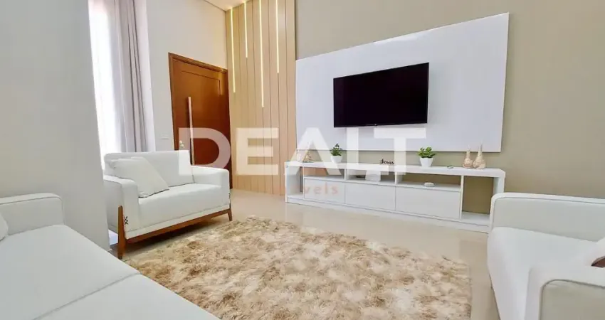 Casa térrea à venda com 3 suítes no Condomínio Real Park – Sumaré/SP