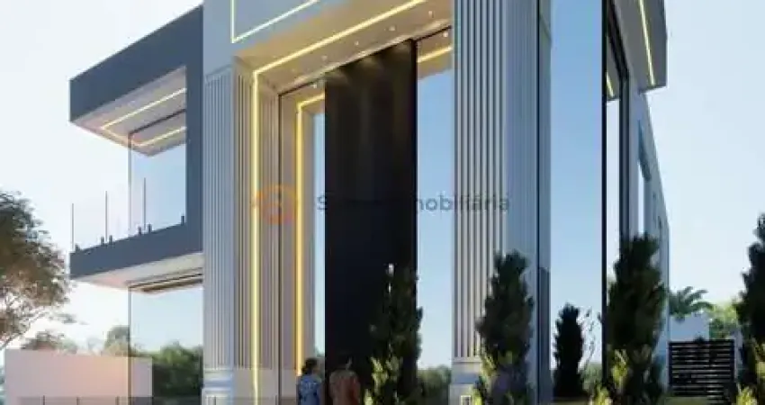 Casa nova com entrega para 2025 | arquitetura sofisticada, piscina, adega e ambientes integrados