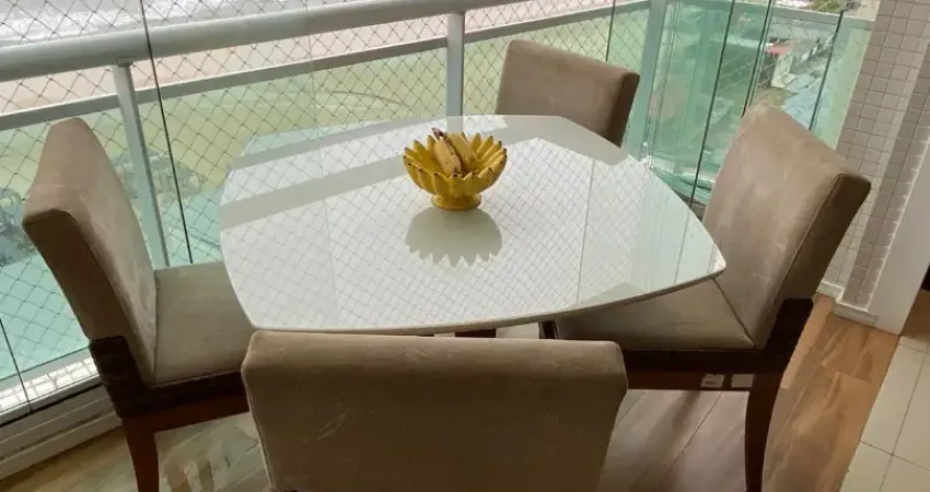 Apartamento de luxo para locação, com 136 m² vista eterna p/mar