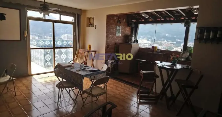 Cobertura com 2 dormitórios à venda, 140 m² por r$ 400.000 - praça seca - rio de janeiro/rj