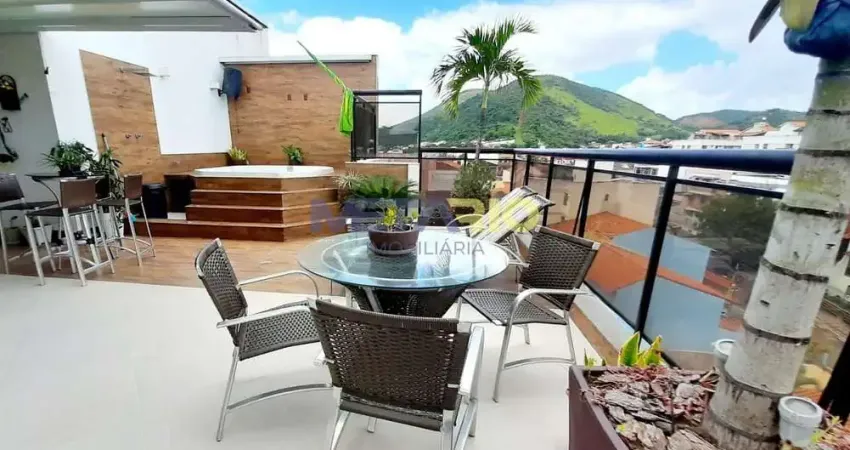 Cobertura com 4 dormitórios à venda, 280 m² por r$ 1.190.000 - vila valqueire - rio de janeiro/rj