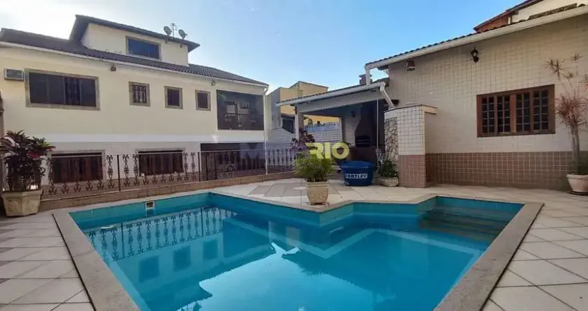 Casa com 4 dormitórios à venda, 254 m² por r$ 1.100.000 - jardim sulacap - rio de janeiro/rj