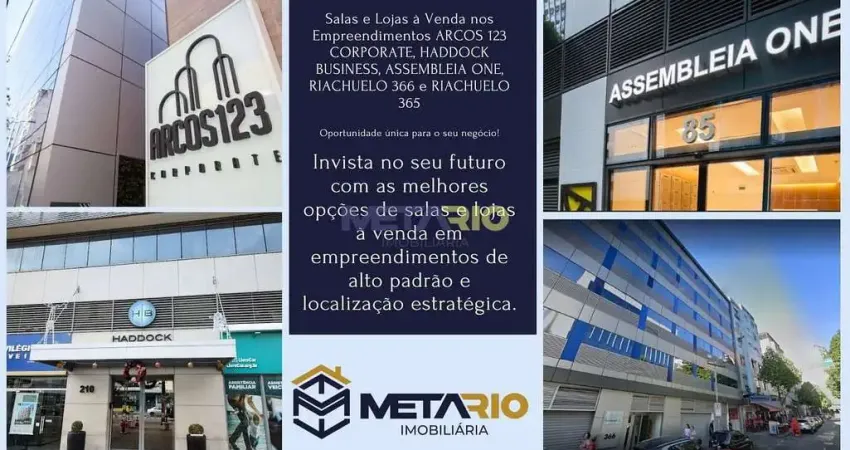 Salas e lojas comerciais de 20m² a 254m² – preços a partir de r$103.338