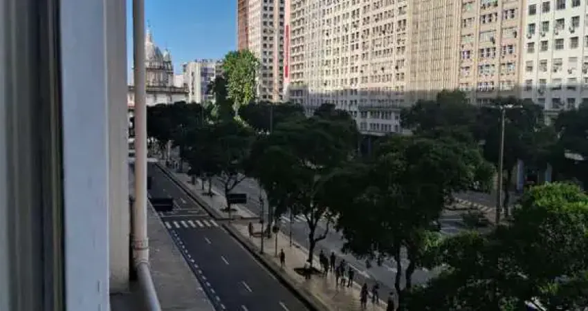 Sala 29m² – Edifício Lisboa | Centro RJ – Locação Comercial R$500 (+ taxas) ou Residencial R$2.000