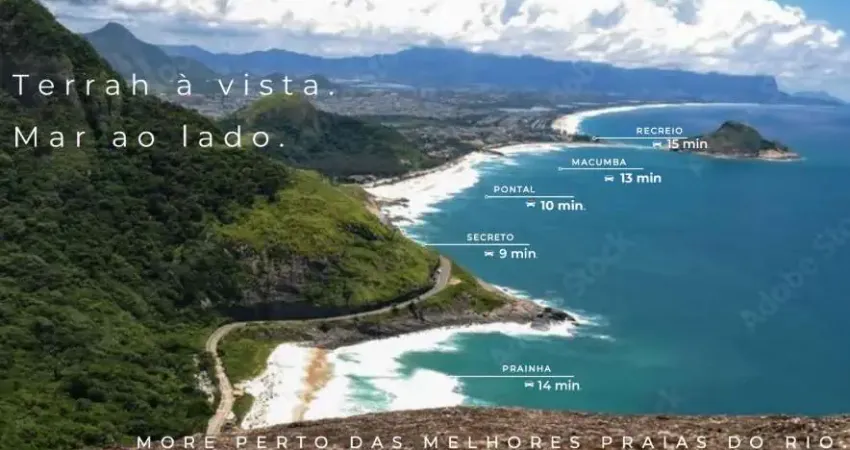 Lote residencial de 260m² à venda no Terrah Américas Clube – Recreio dos Bandeirantes | RJ