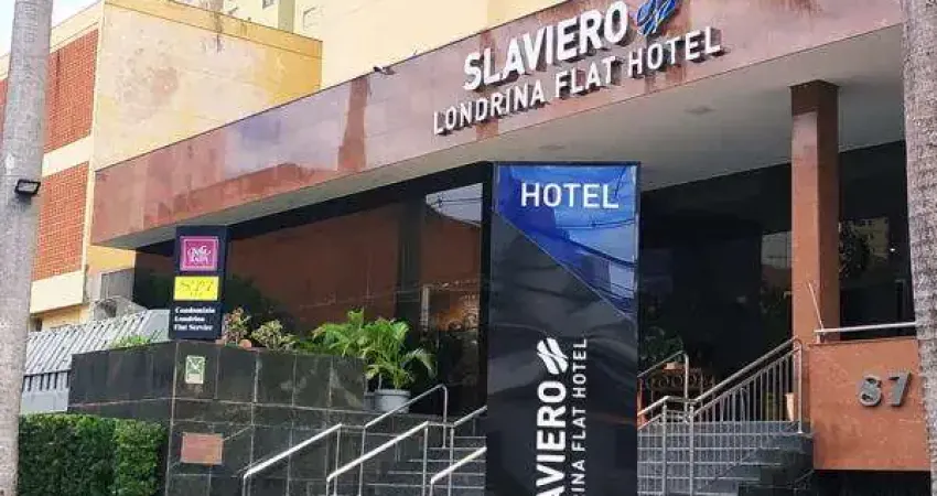 Flat com 1 quarto  à venda, 42.40 m2 por r$220000.00  - centro - londrina/pr