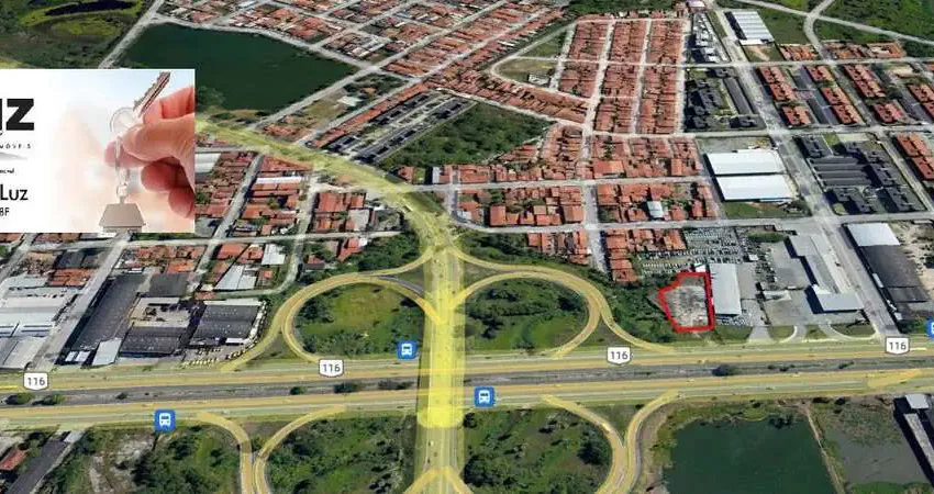 Monte seu negócio aqui! excelente terreno comercial na br 116