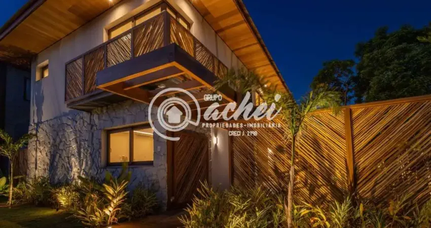 Casa de Condomínio 5/4 nascente porteira fechada à venda em Praia do Forte