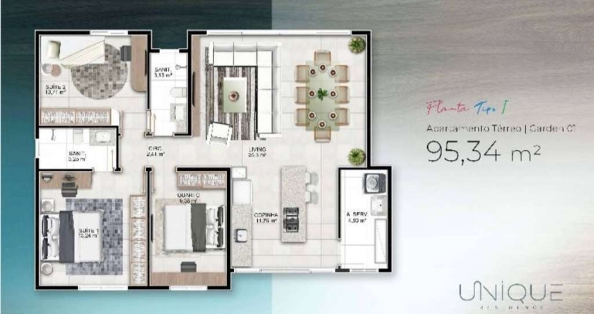 Apartamento com 3 quartos à venda na Rua Priscila B Dutra, s/n, Buraquinho, Lauro de Freitas