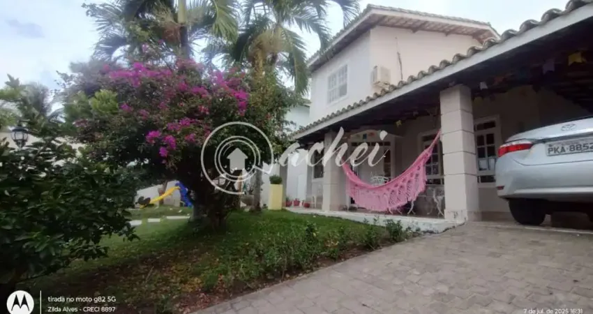Casa em condomínio fechado com 4 quartos à venda na Avenida Luiz Tarquínio Pontes, sn, Pitangueiras, Lauro de Freitas