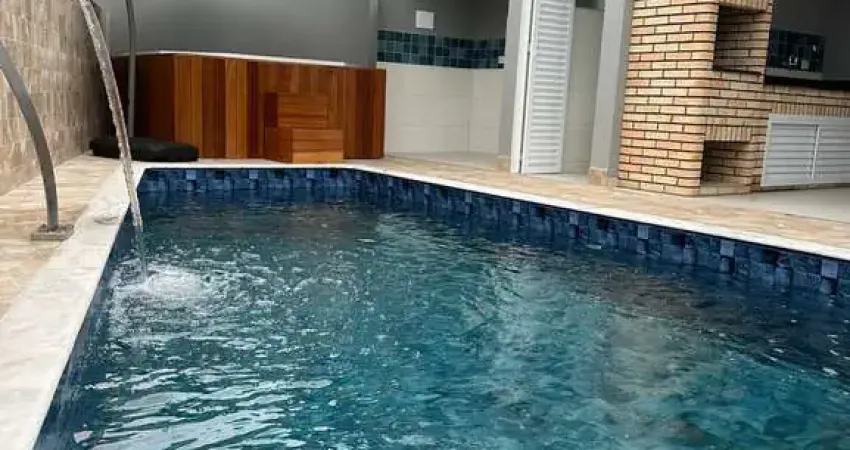 Casa à venda em mongaguá, flórida mirim, com 3 quartos, com 108.61 m²