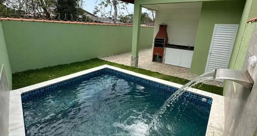 Casa à venda em itanhaém, gaivotas, com 2 quartos, com 64.41 m²