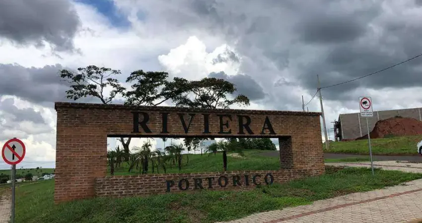 Terreno à venda no Loteamento Riviera, Porto Rico