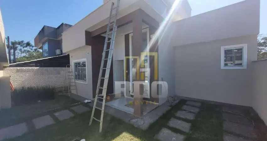 Casa com 3 quartos no residencial rio das ostras, área gourmet!